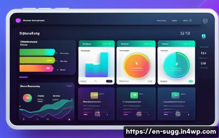 AI 추천 시스템과 사용자 세분화 - A futuristic digital dashboard displaying AI-driven personalized recommendations on a sleek streamin...