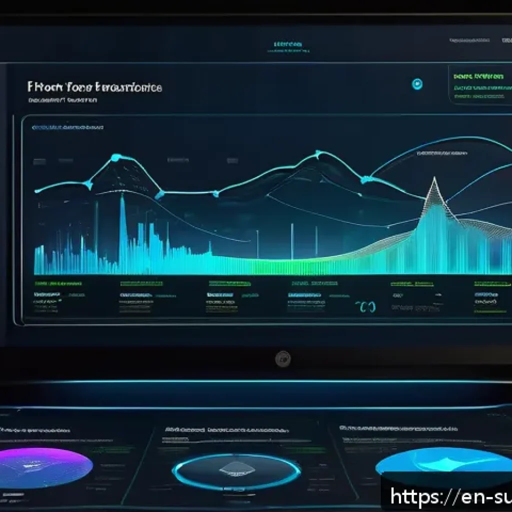 사용자 행동 분석을 통한 추천 시스템 최적화 - A futuristic digital dashboard displaying an intricate user journey map with glowing clickstream pat...